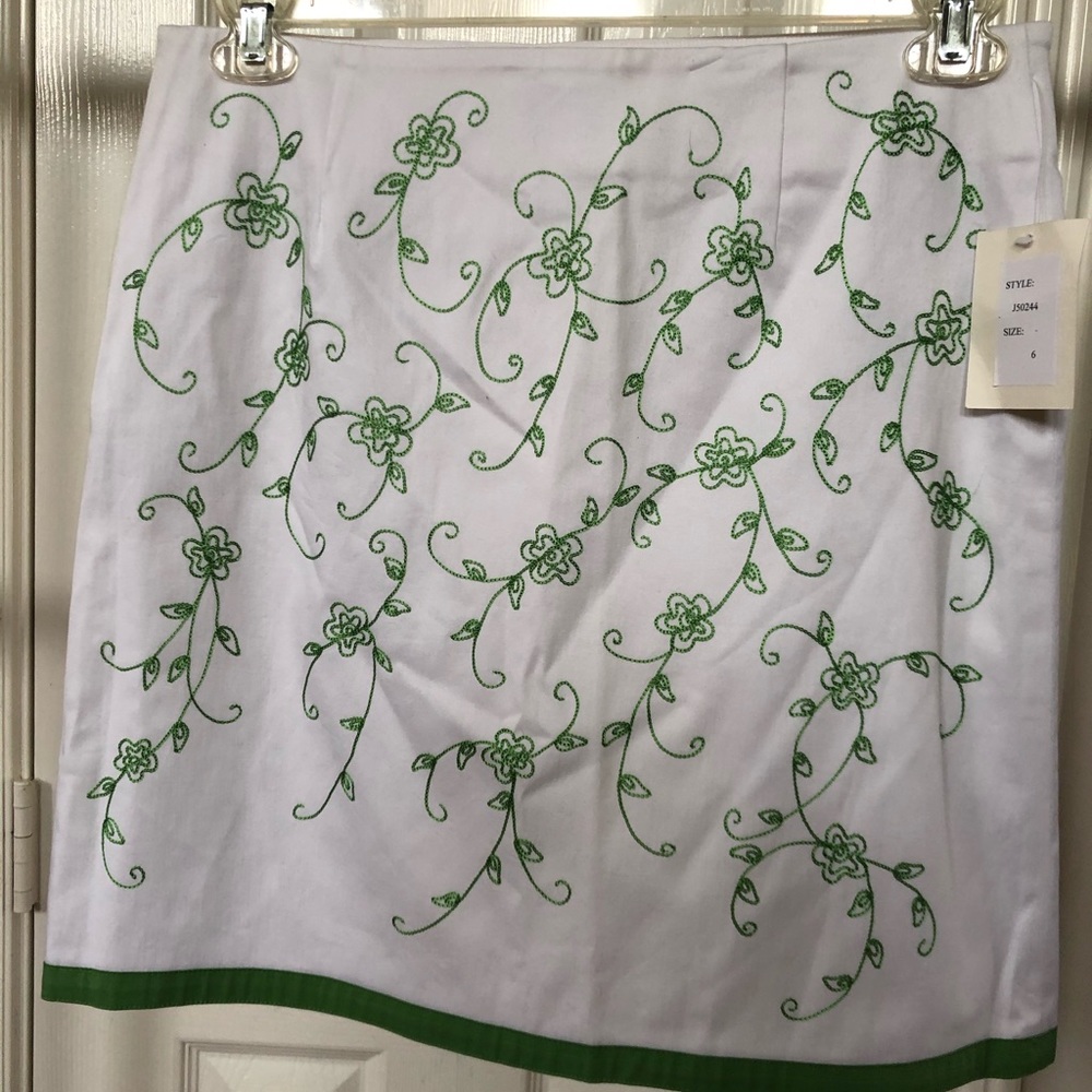 Embroidered Skirt